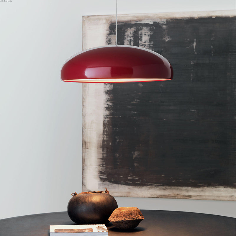 Lera | Artistic Deco Metal Round Mushroom Pendant Light