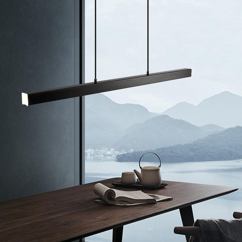 Vespera | Minimalist Linear Suspension LED Ceiling Pendant Light