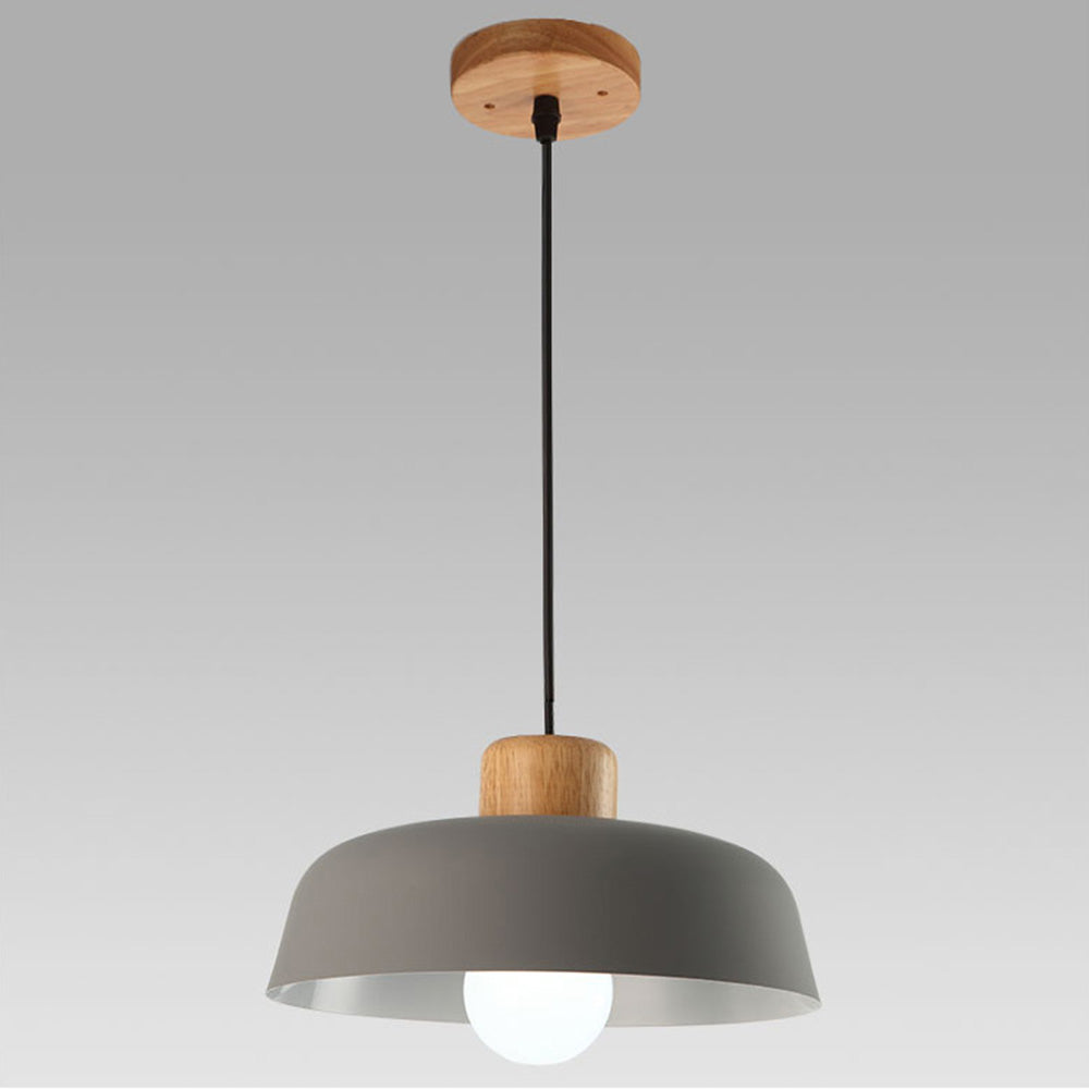 Ligna | Minimalist Scandinavian Matte Dome Pendant Light