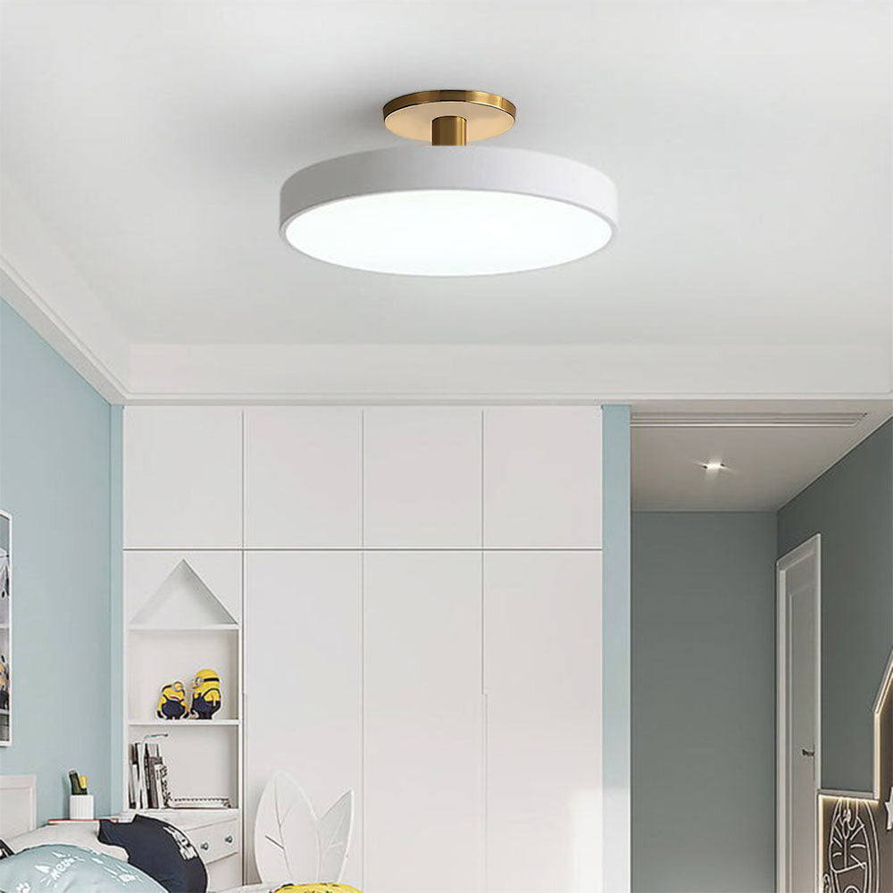 Orbi | Sleek Round Flush Mount Ceiling Light