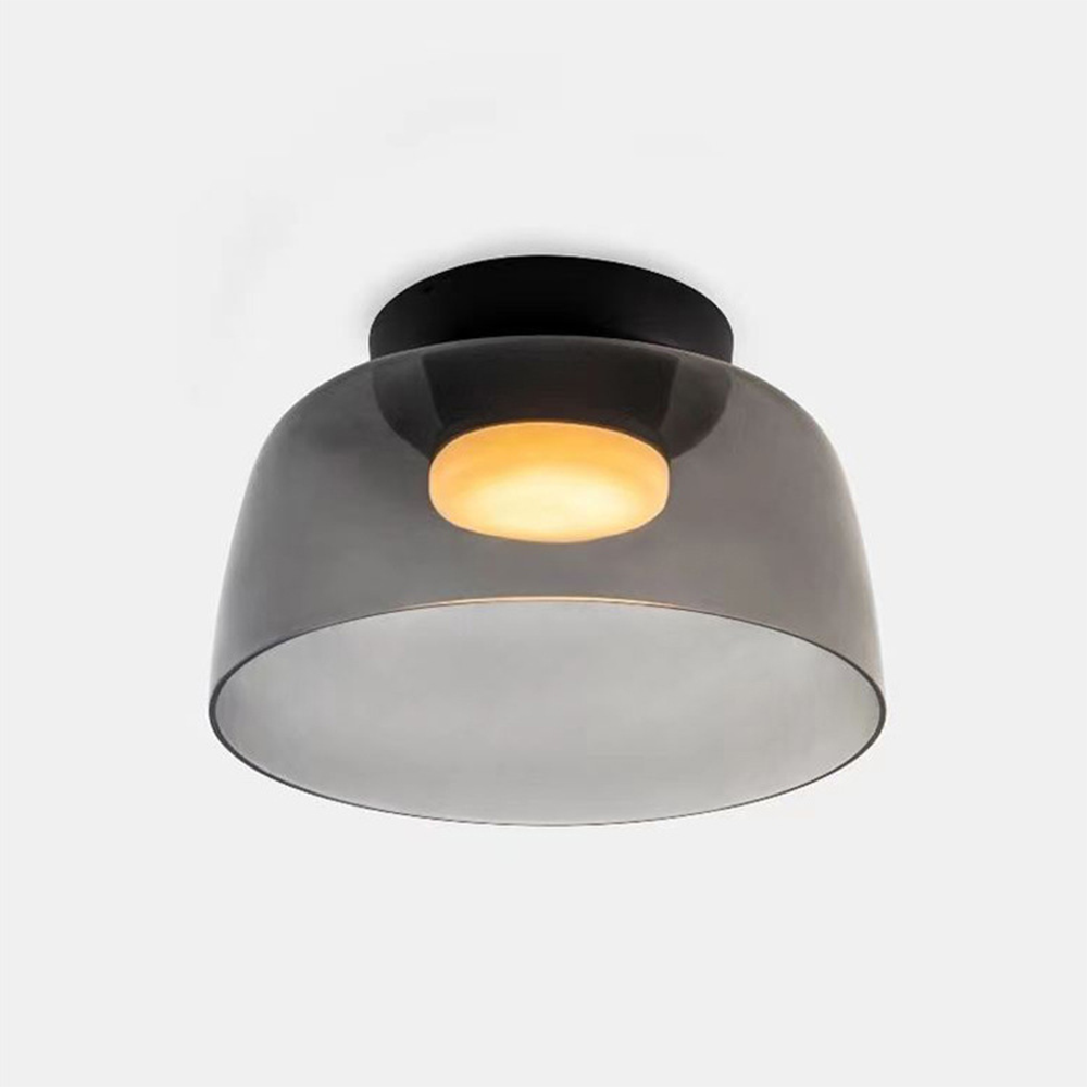 Nebula | Modern Layered Glowing Glass Dome Ceiling Light