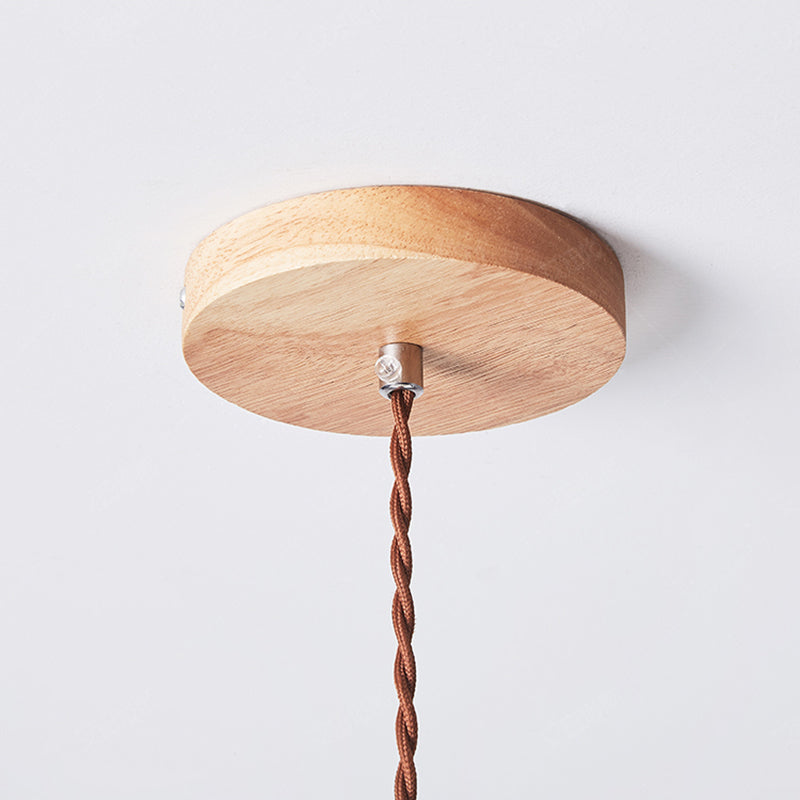 Luvithos | Architectural Cluster Plissé Pleated Timber Pendant Light