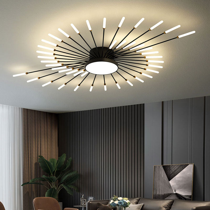 Astra | Artistic Fireworks Design Flush Mount Ceiling Light