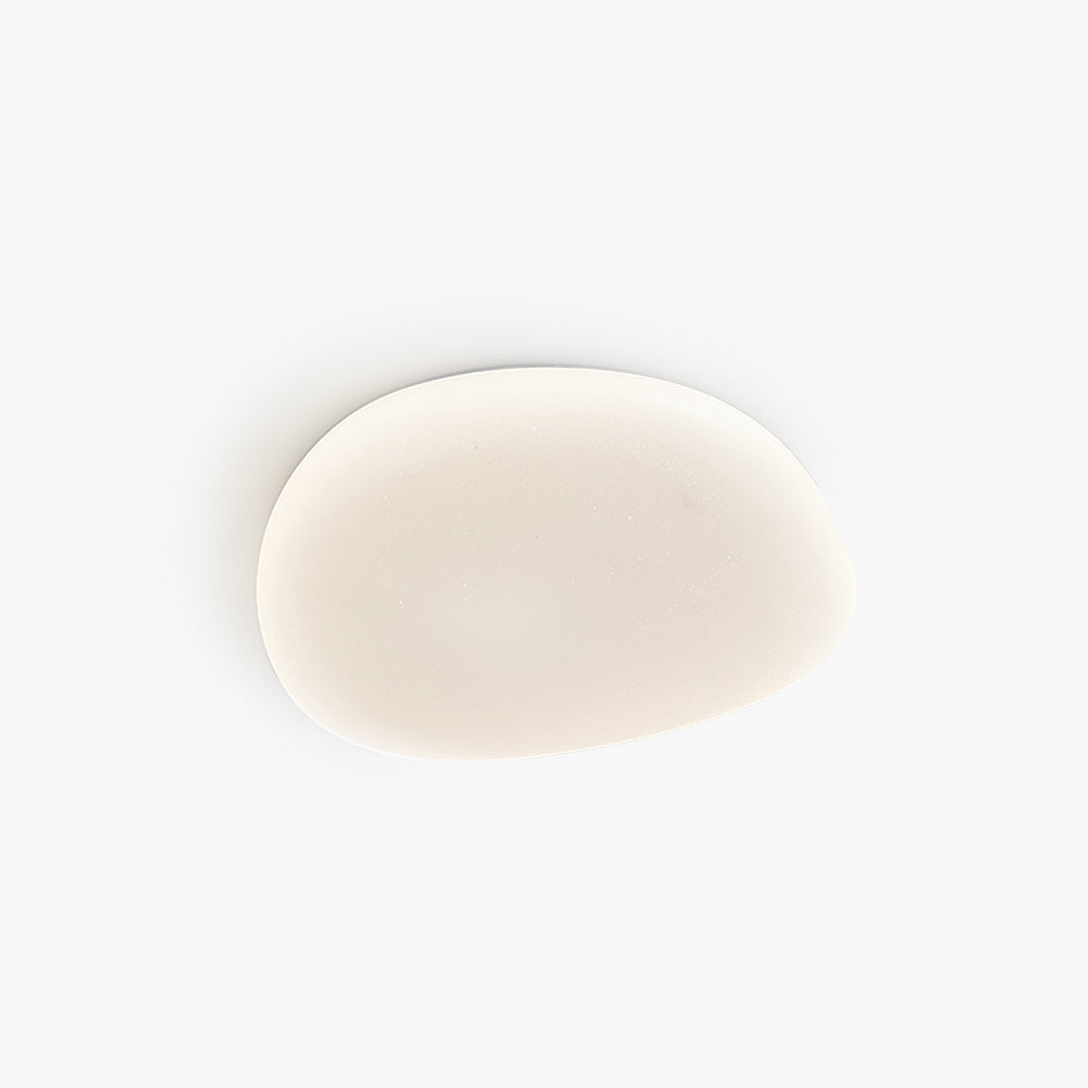 Aehelis | Modern Minimalist Irregular Pebble Silhouette LED Ceiling Light