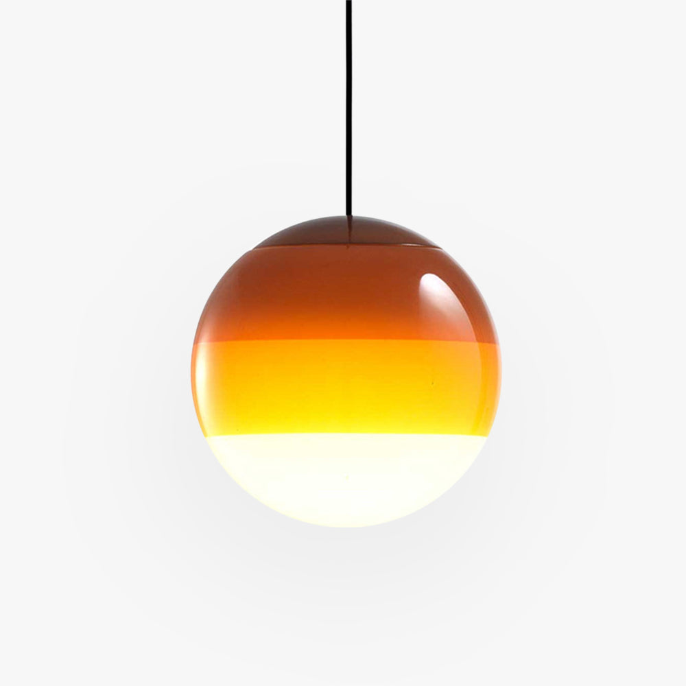 Lithose | Artistic Spherical Bubble Glass Pendant Light