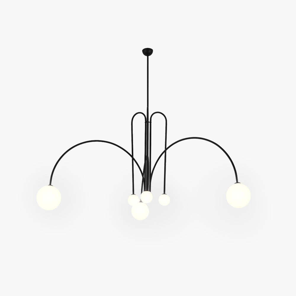 Elvandar | Minimalist Multi Sphere Globe Cluster Pendant Light