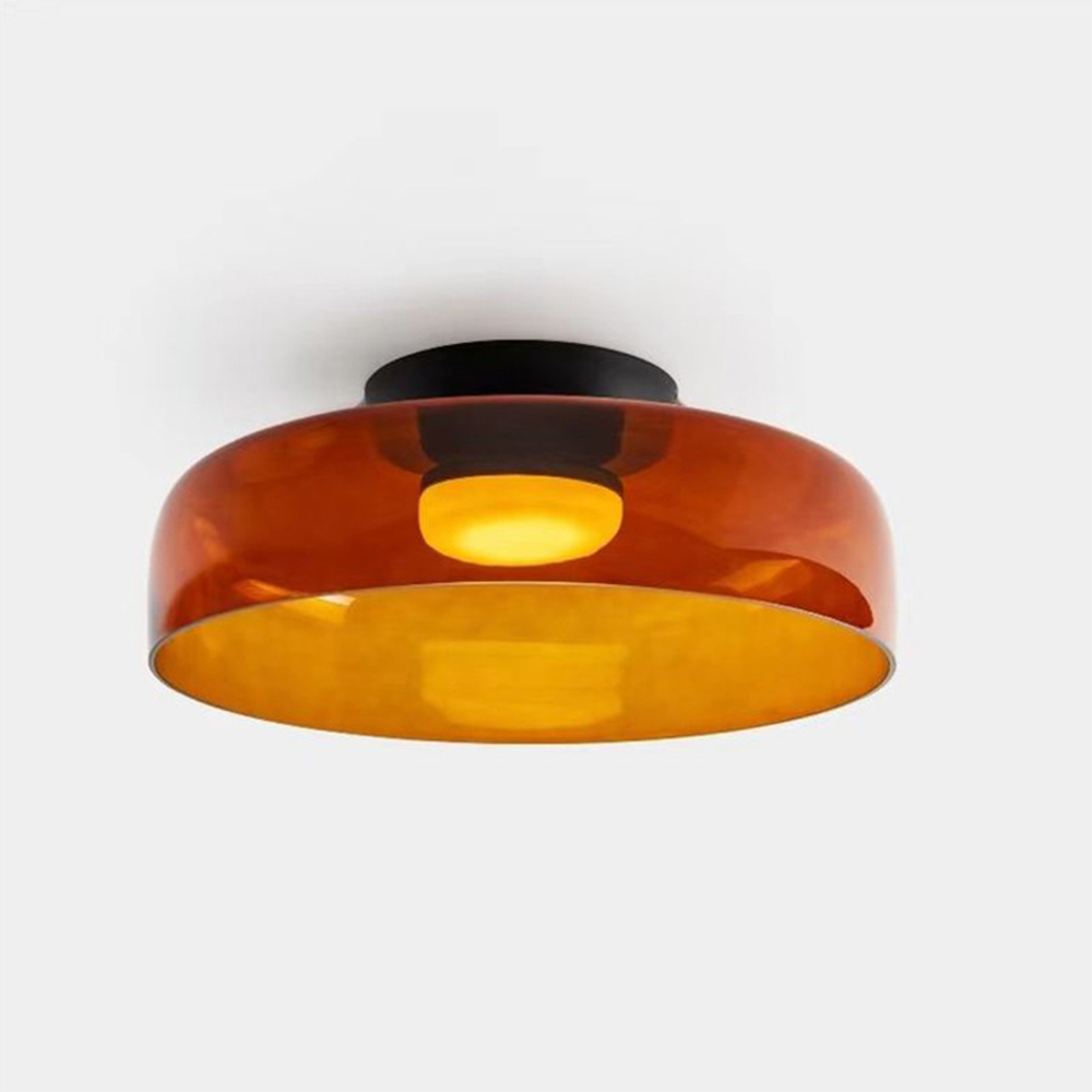 Nebula | Modern Layered Glowing Glass Dome Ceiling Light