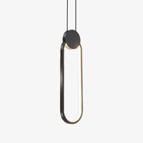 Veyndara | Linear Geometric Metal Frame Pendant Light