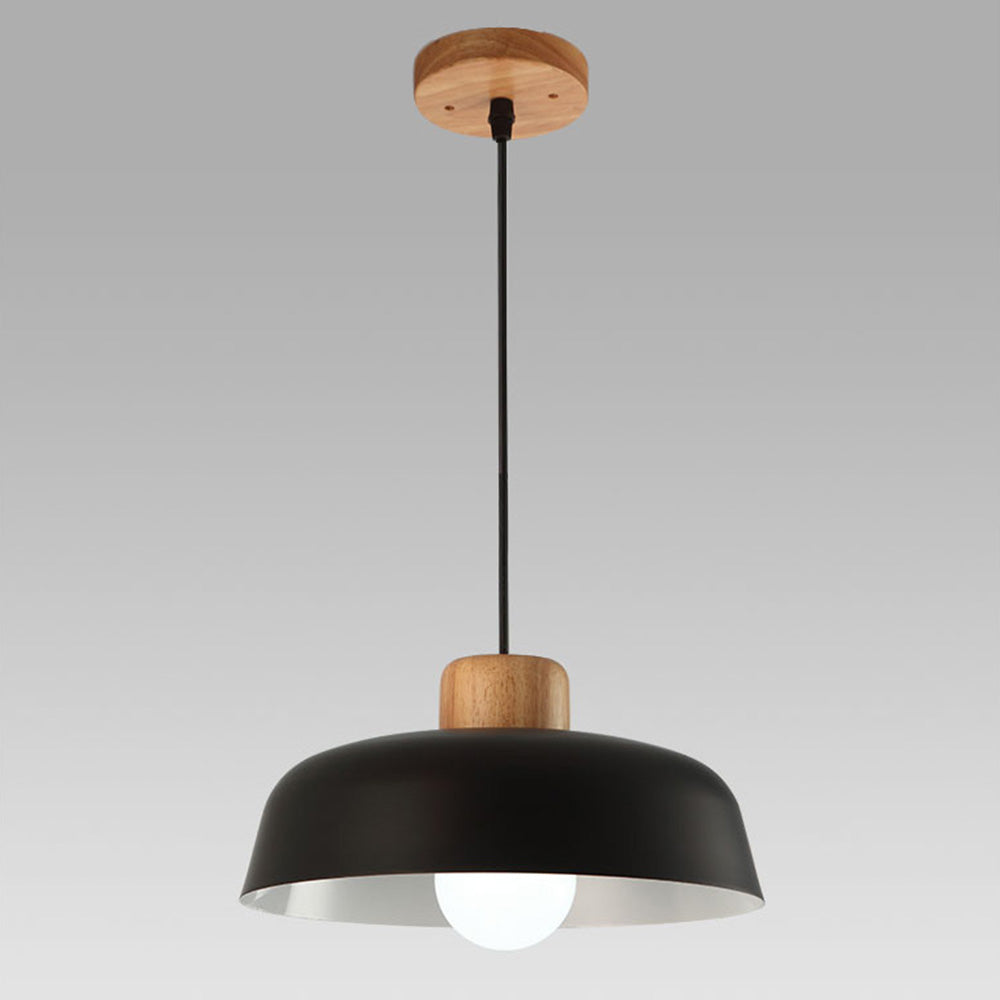 Ligna | Minimalist Scandinavian Matte Dome Pendant Light