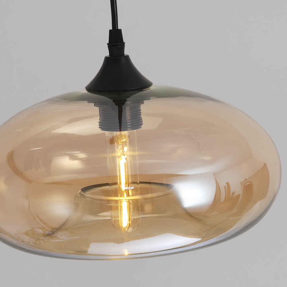 Aerisue | Nordic Glass Vase Silhouette Pendant Light