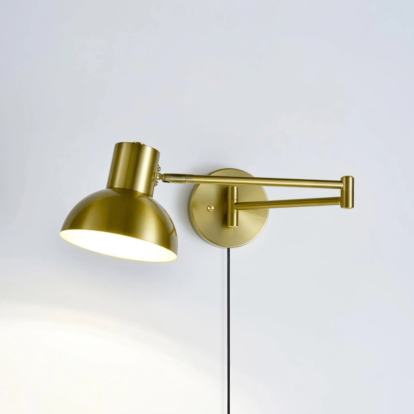 Kelsigore | Minimalist Swing Arm Rotatable Geometric Functional Wall Light