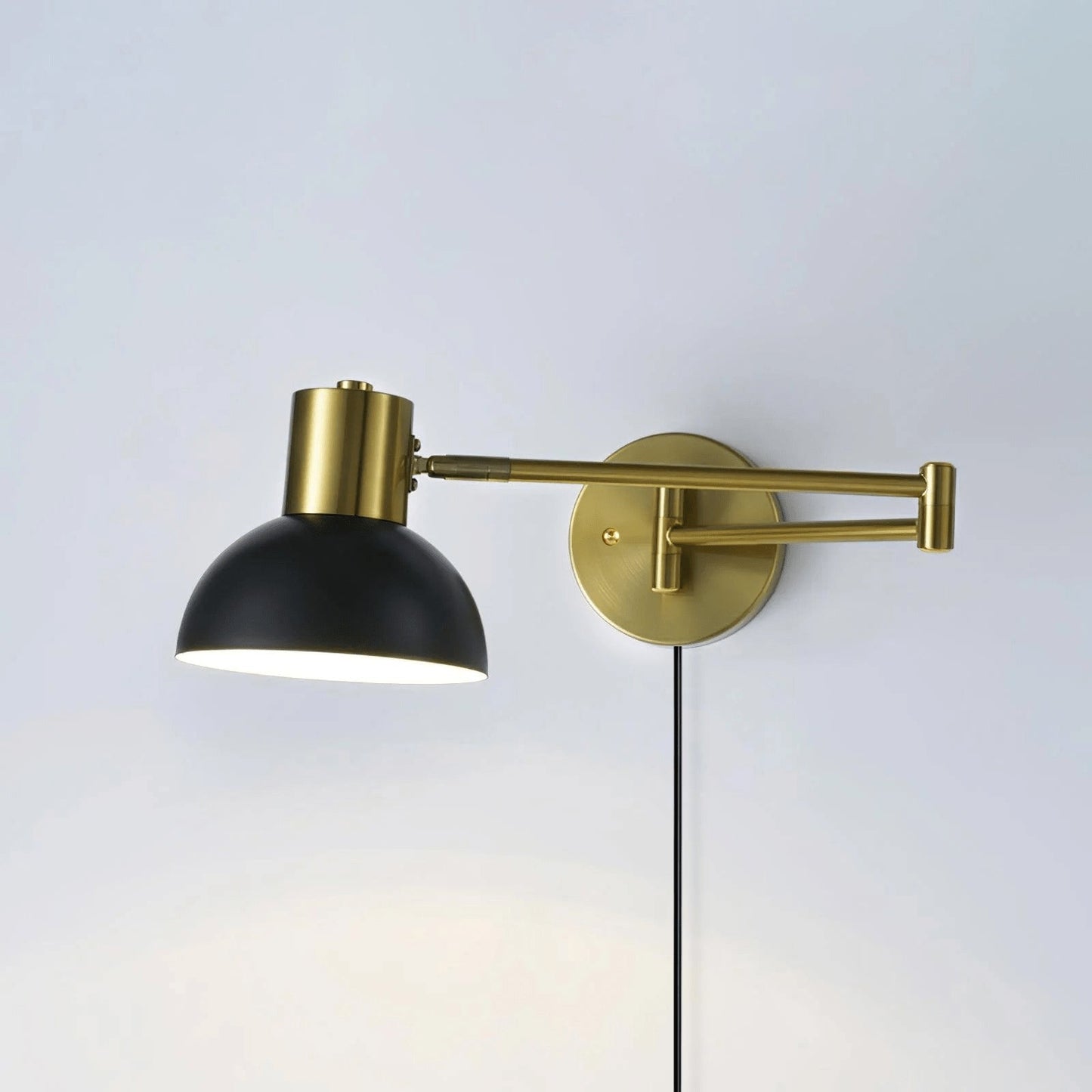 Kelsigore | Minimalist Swing Arm Rotatable Geometric Functional Wall Light