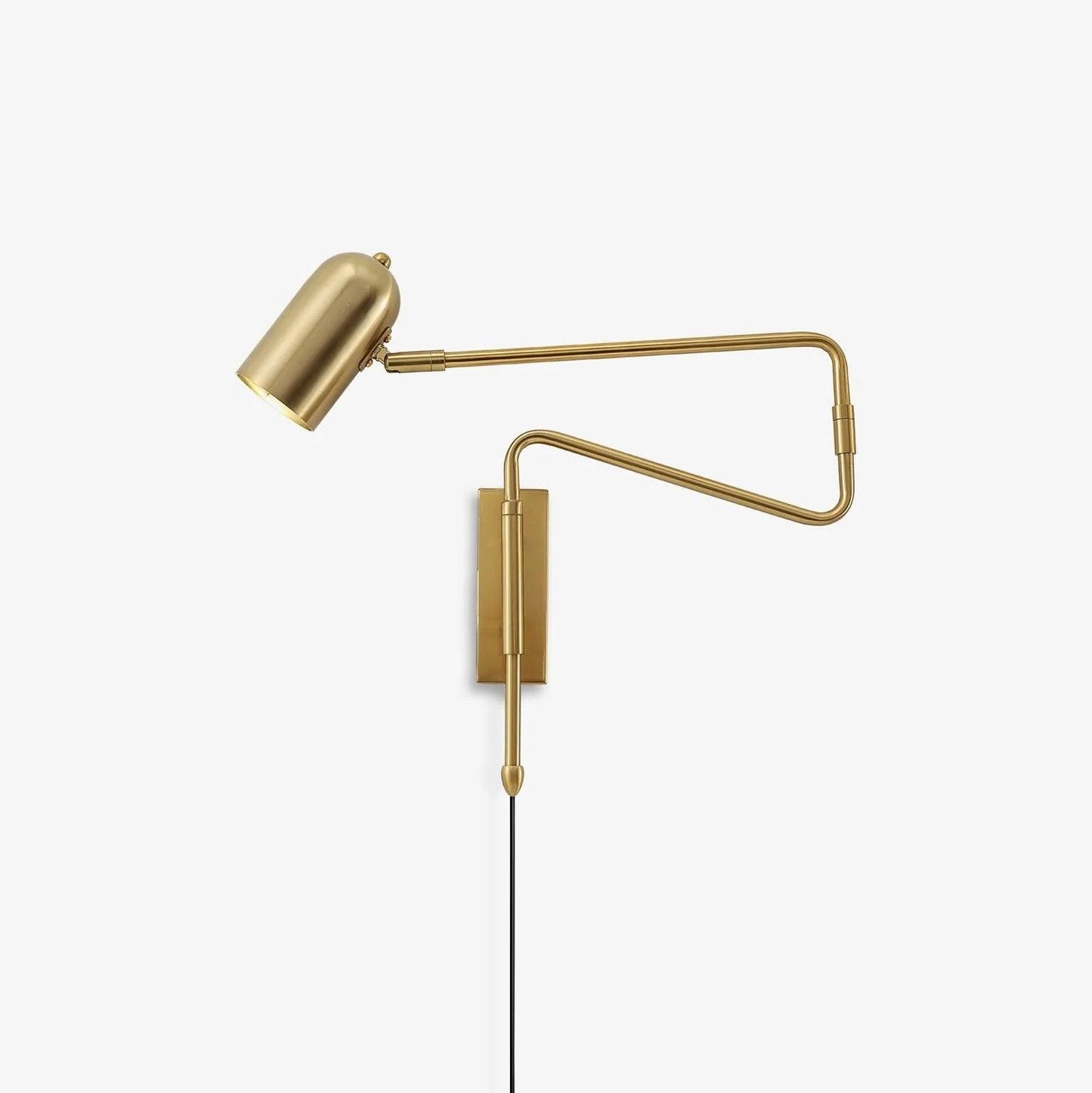 Kelsigore | Minimalist Swing Arm Rotatable Geometric Functional Wall Light