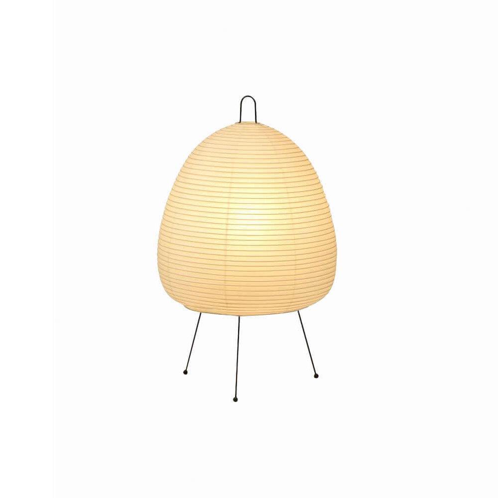 Kryntaleo | Japanese Ribbed Bamboo Silhouette Oriental Accent Table Lamp