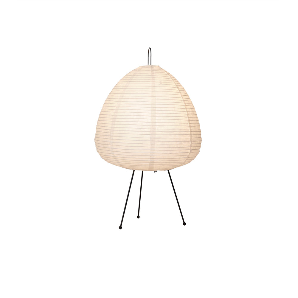 Kryntaleo | Japanese Ribbed Bamboo Silhouette Oriental Accent Table Lamp