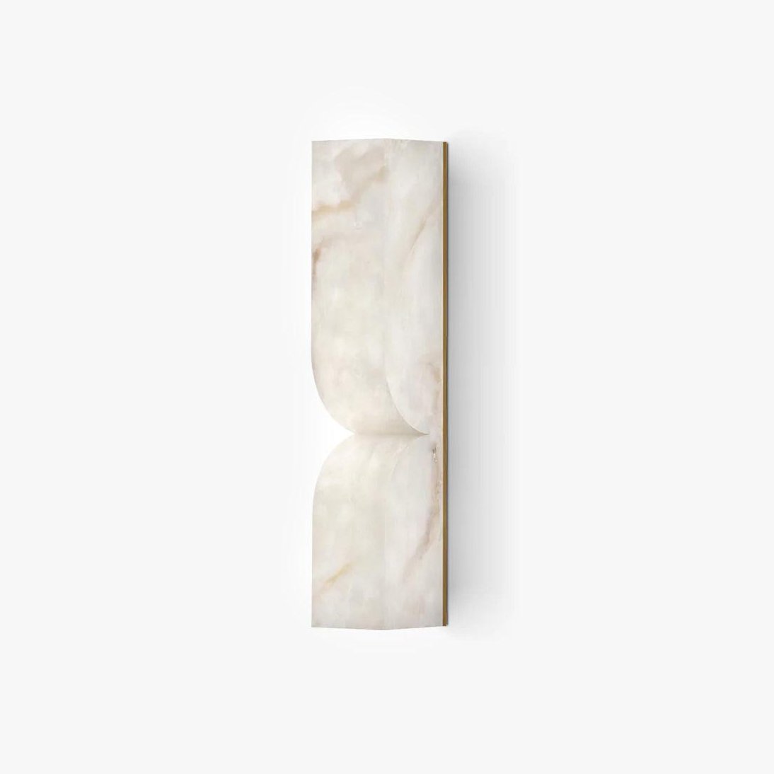 Marbrisso | Minimalist Carved Alabaster Stone Wall Light