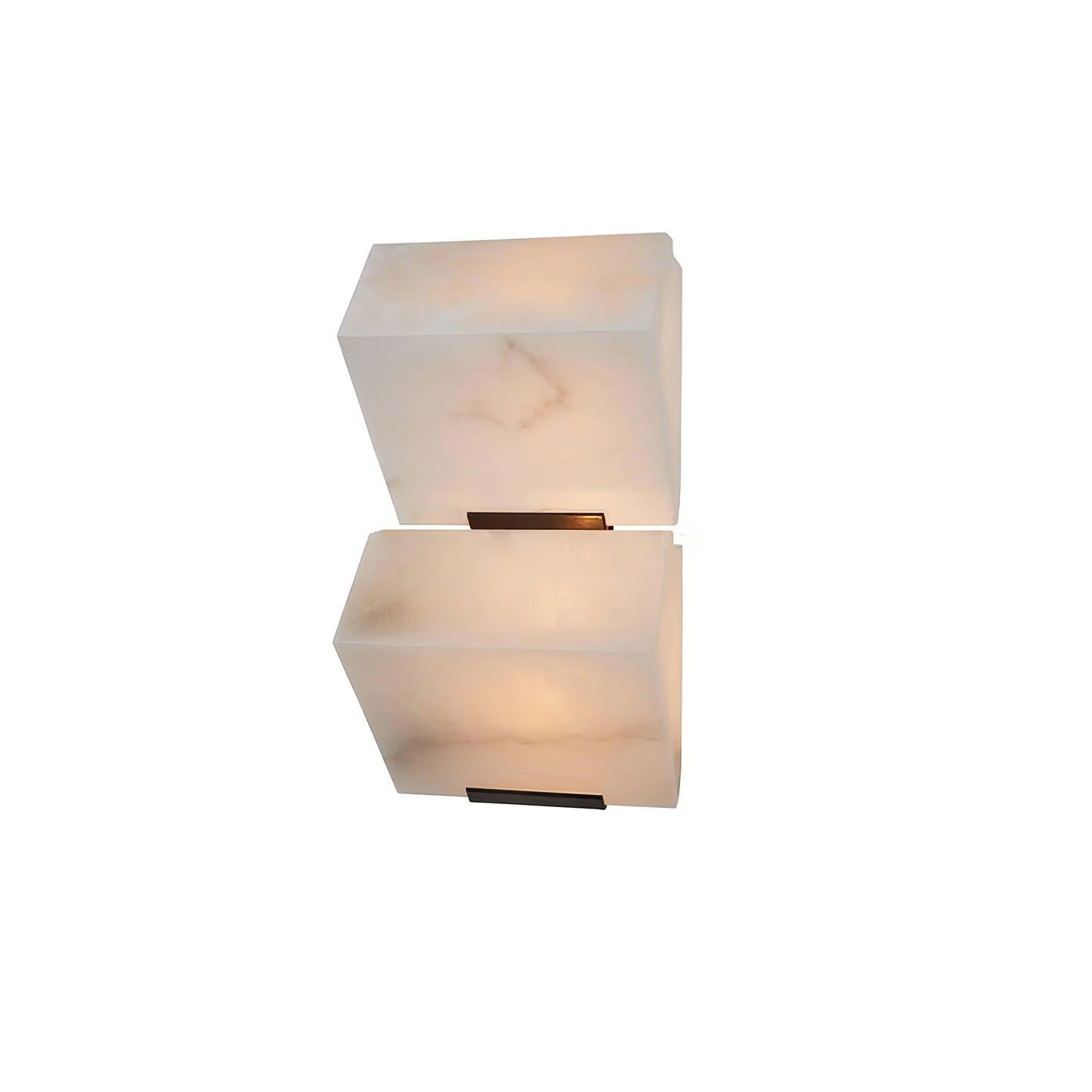 Luvidior | Architectural Column Alabaster Stone Blocks Wall Light