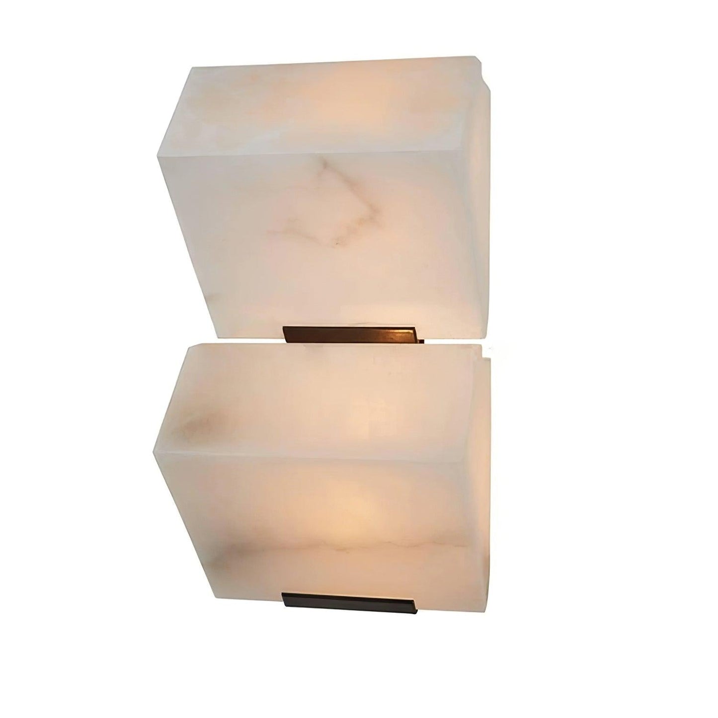 Luvidior | Architectural Column Alabaster Stone Blocks Wall Light