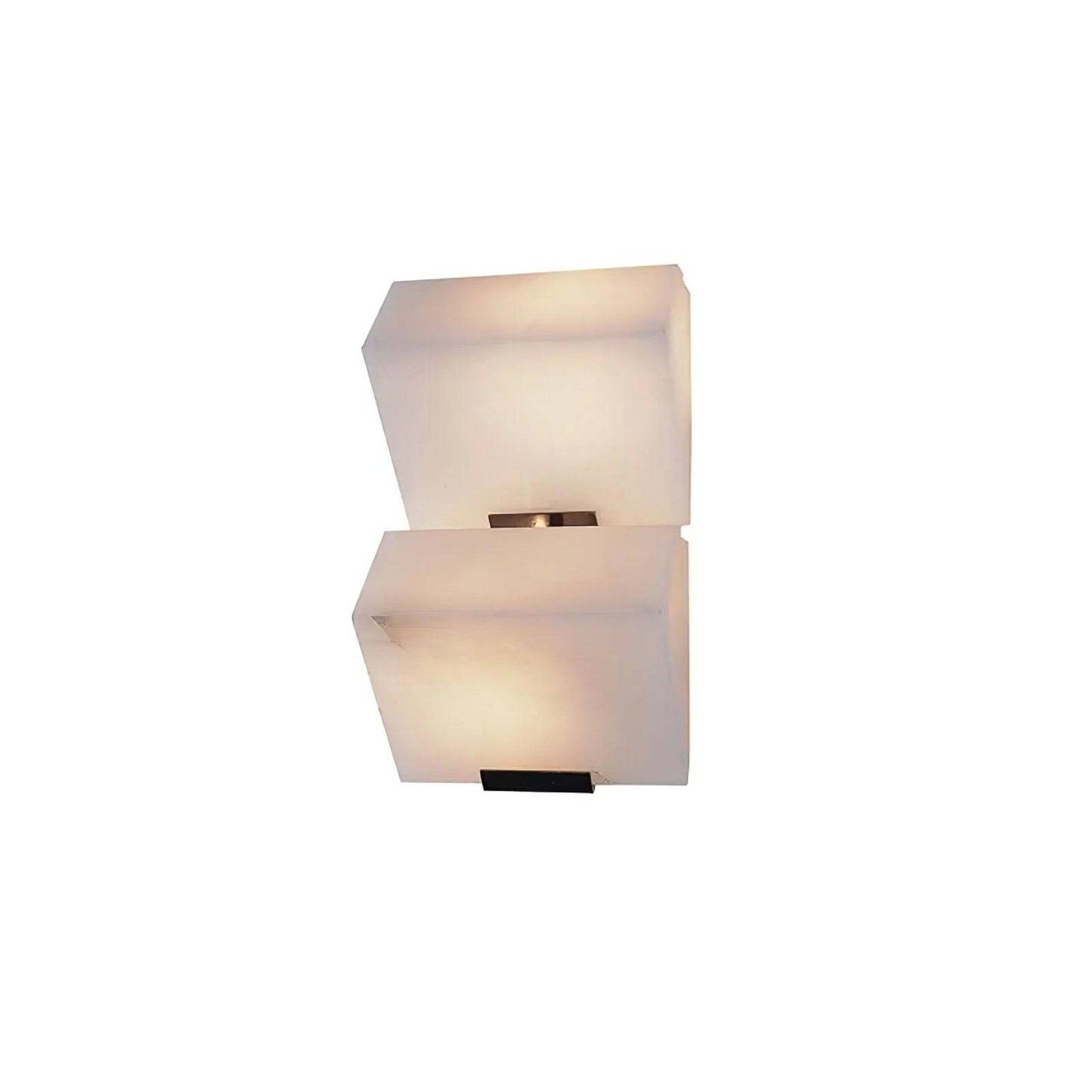Luvidior | Architectural Column Alabaster Stone Blocks Wall Light