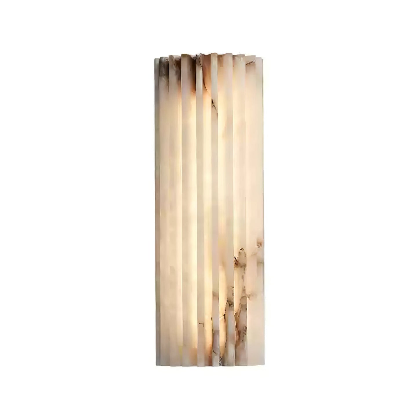 Orcari | Elegant Rectangular Alabaster Stone Wall Light