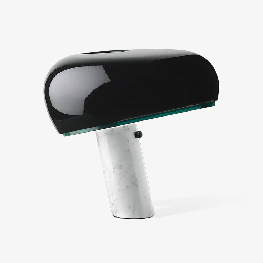 Kendrivol | Domed Silhouette Italian Marble Accent Table Lamp