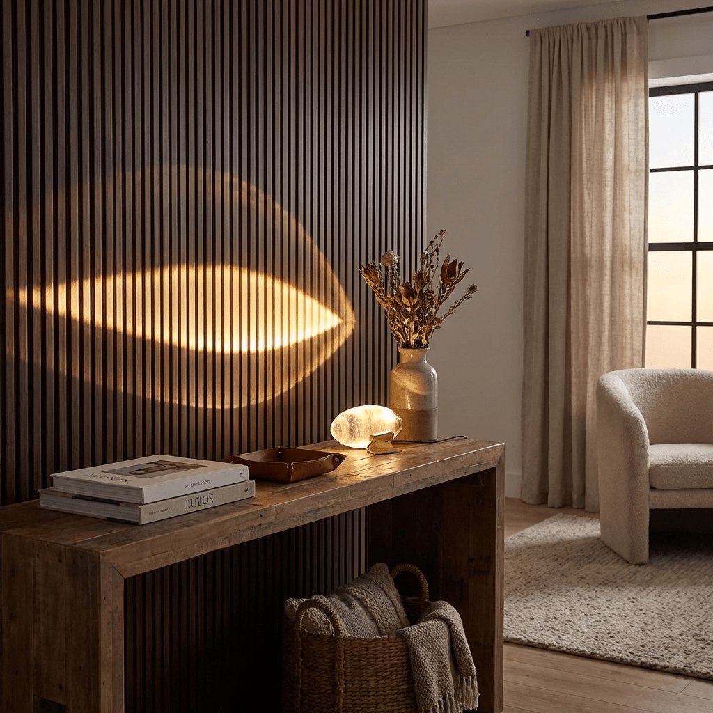 Vaelenoe | Sculptural Oval Crystal Stone Table Lamp