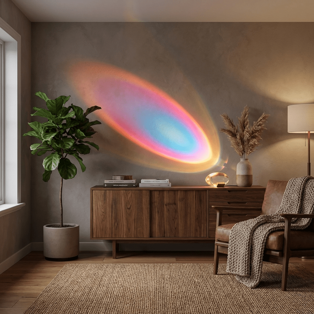 Vaelenoe | Sculptural Oval Crystal Stone Table Lamp