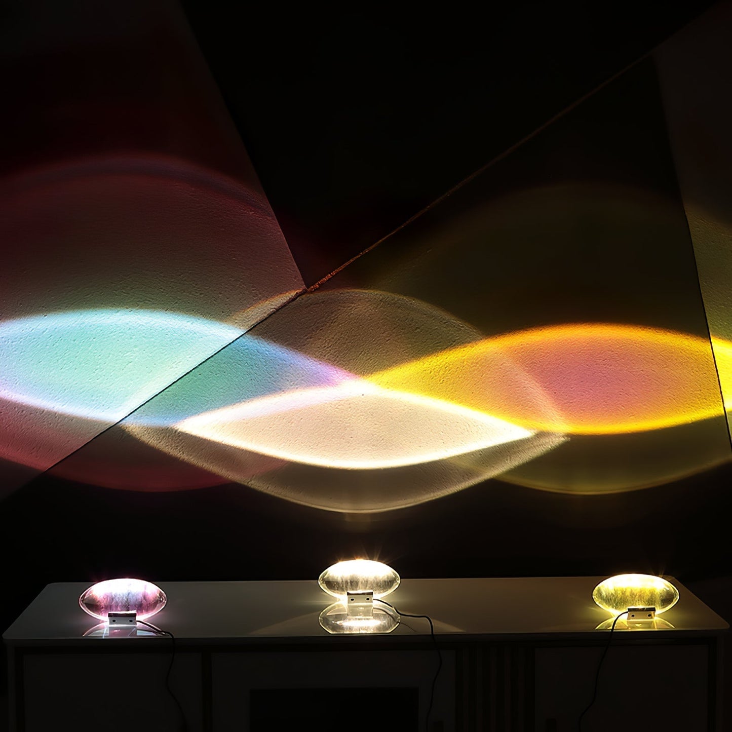Vaelenoe | Sculptural Oval Crystal Stone Table Lamp