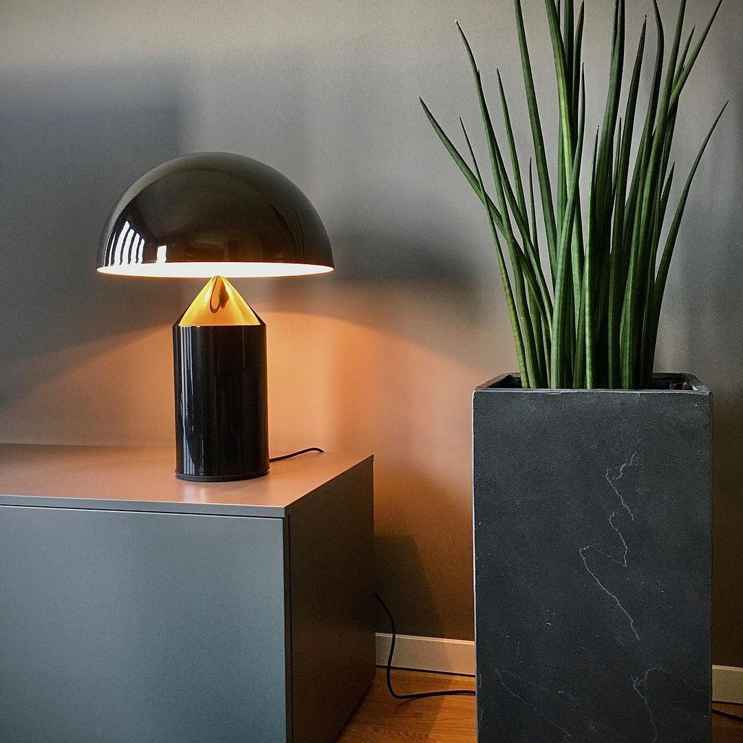 Zonthara | Avant Garde Geometric Sculptural Silhouette Metal Table Lamp