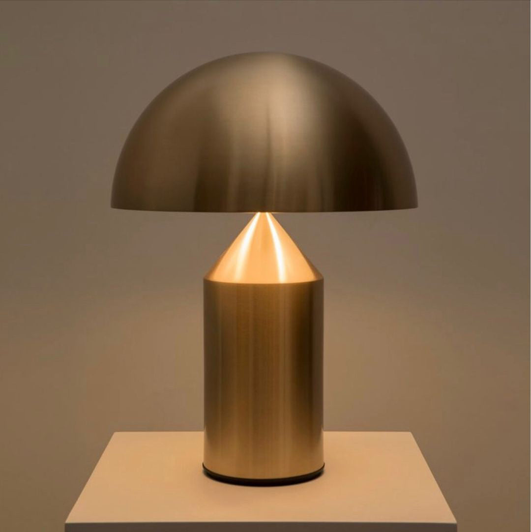 Zonthara | Avant Garde Geometric Sculptural Silhouette Metal Table Lamp