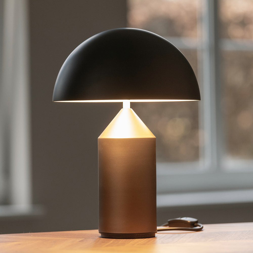 Zonthara | Avant Garde Geometric Sculptural Silhouette Metal Table Lamp