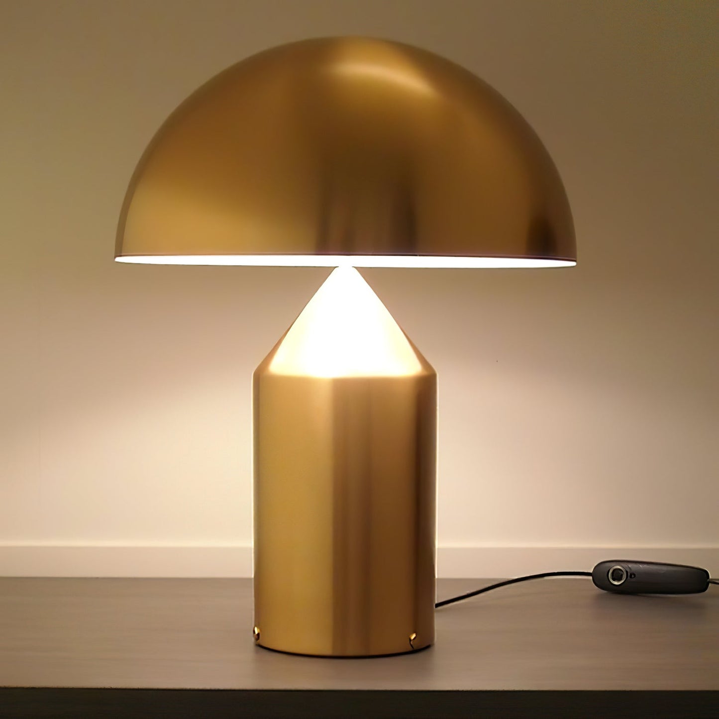 Zonthara | Avant Garde Geometric Sculptural Silhouette Metal Table Lamp