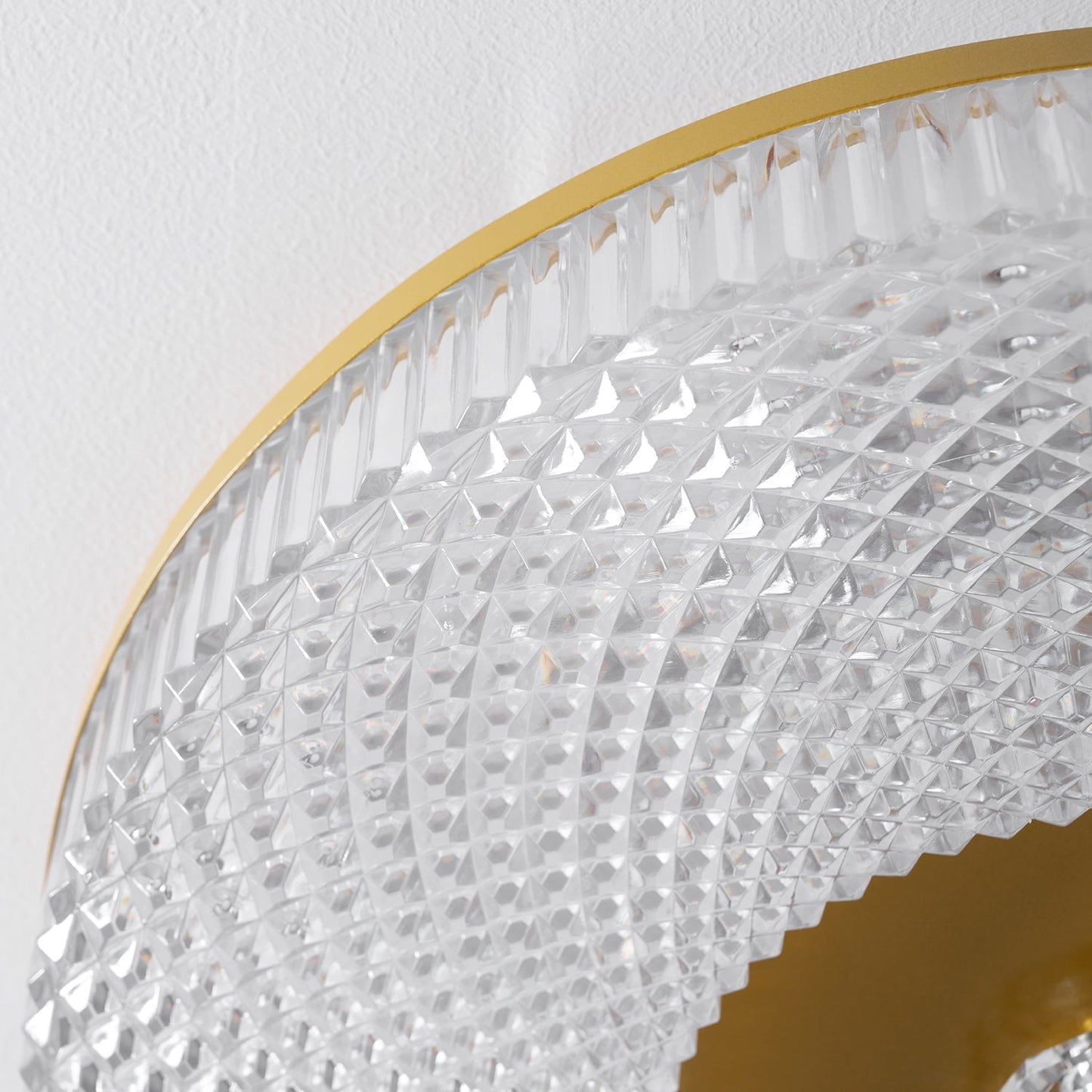 Corissam | Slim Disc Contemporary Geometric Surface Mounted Ceiling Light