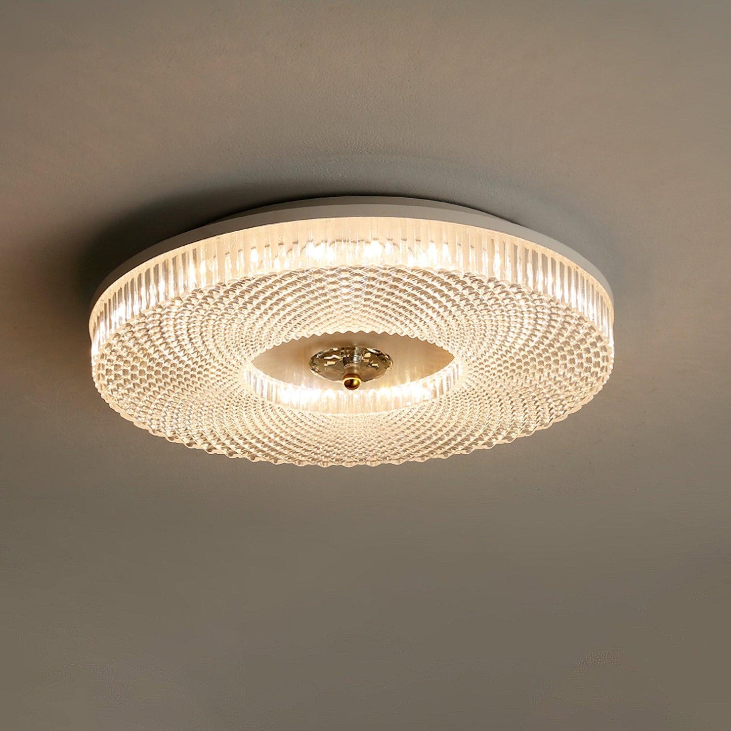 Corissam | Slim Disc Contemporary Geometric Surface Mounted Ceiling Light