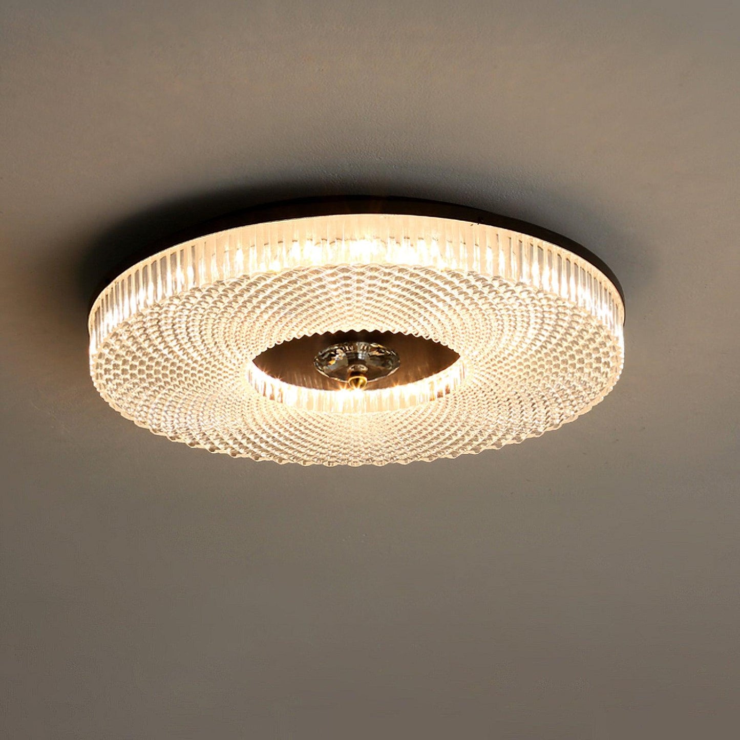 Corissam | Slim Disc Contemporary Geometric Surface Mounted Ceiling Light