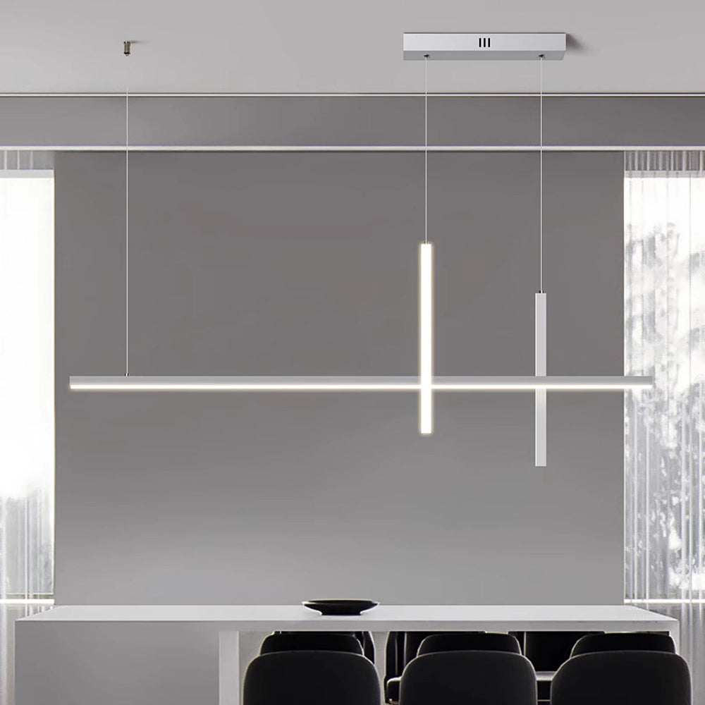 Thalun | Minimalist Linear Architectural LED Suspension Pendant Light