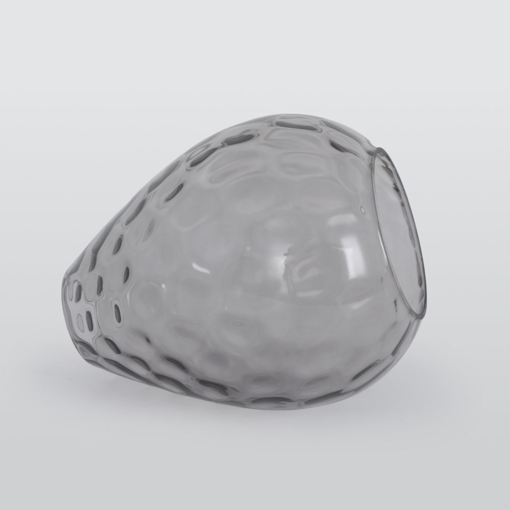 Niris | Minimalist Teardrop Textured Glass Pendant Light