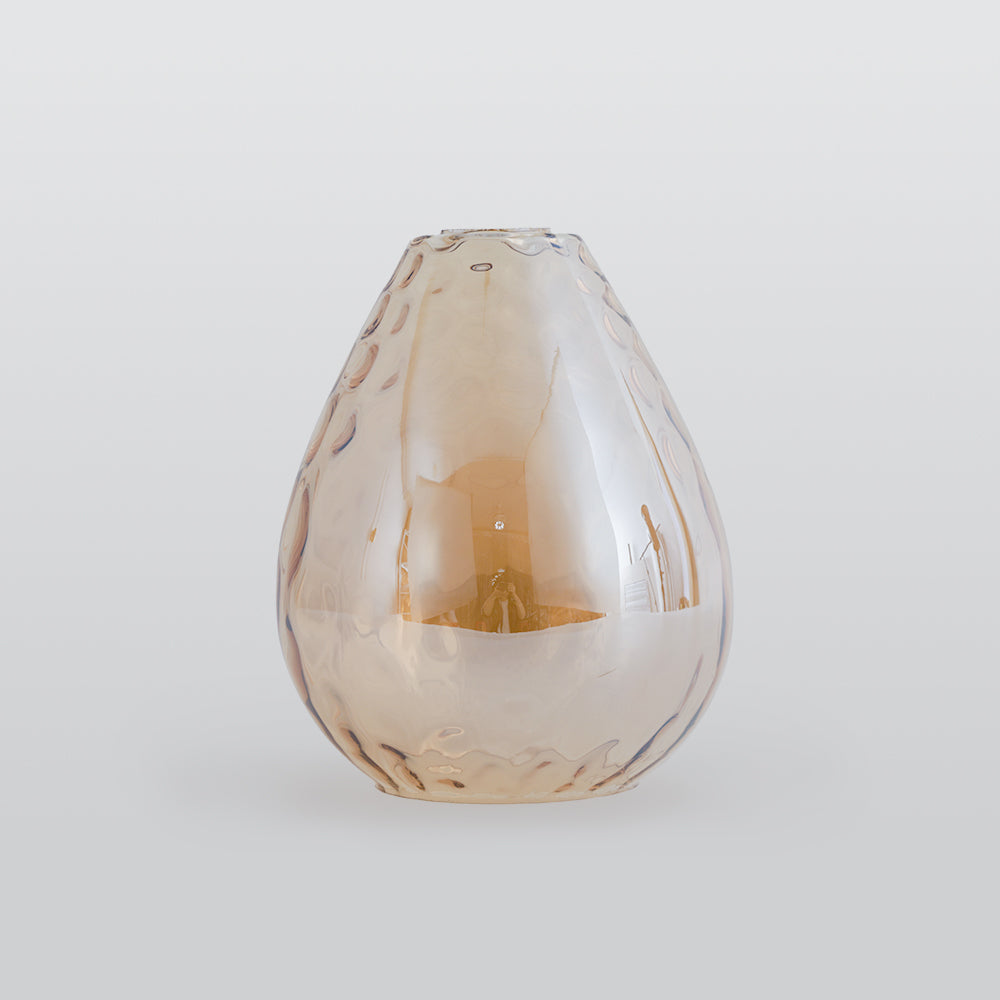 Niris | Minimalist Teardrop Textured Glass Pendant Light