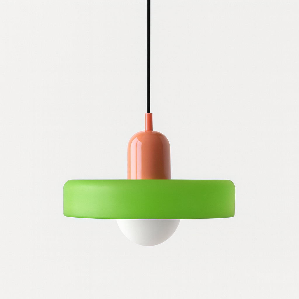 Vetro | Bauhaus Style Colored Glass Pendant Light