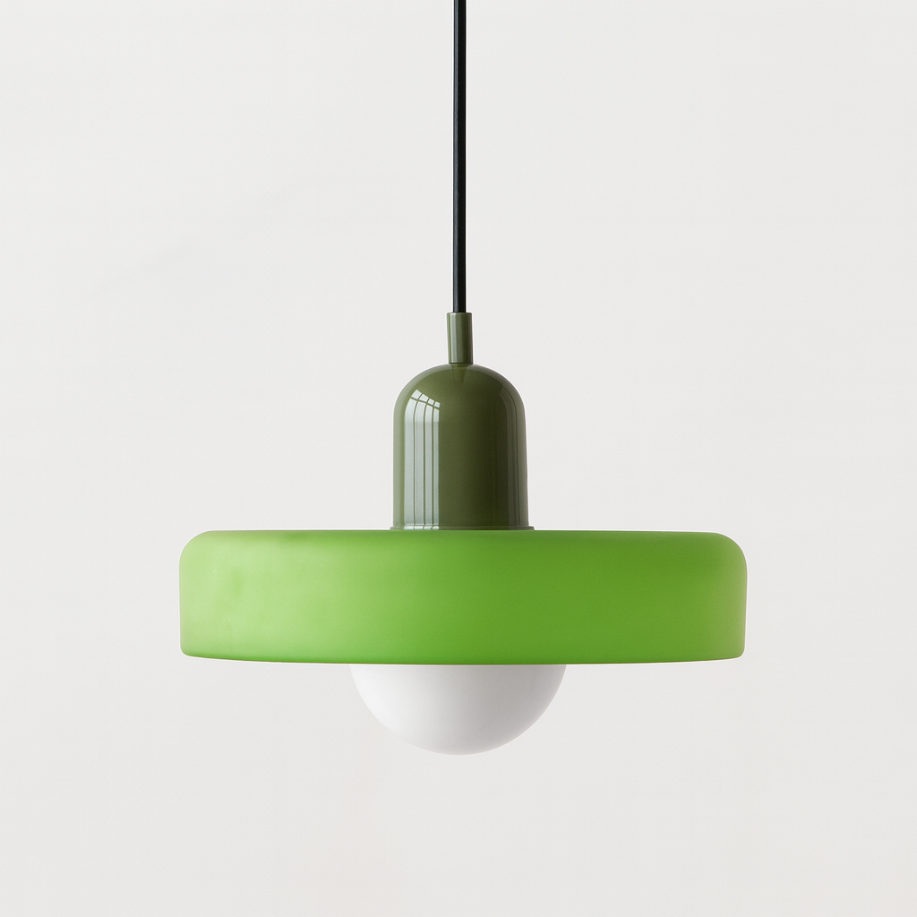 Vetro | Bauhaus Style Colored Glass Pendant Light
