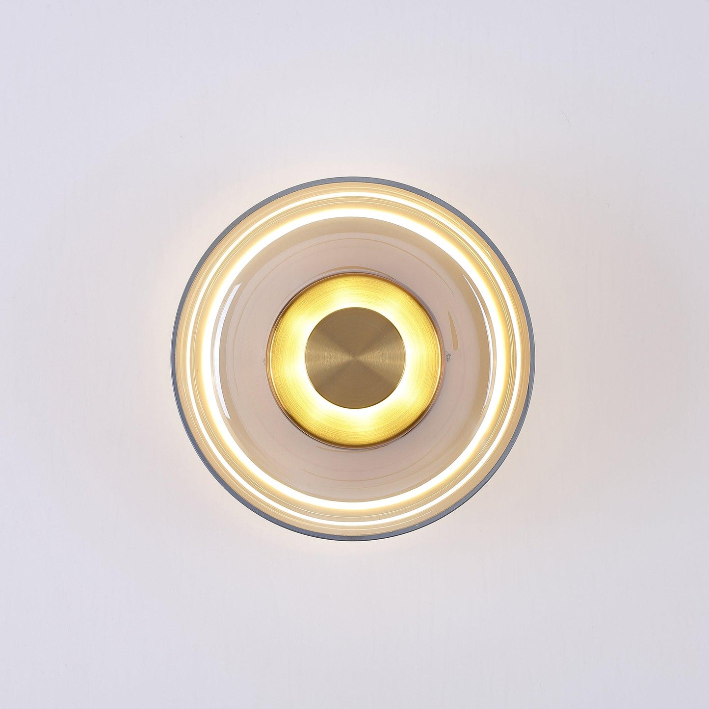 Luvia | Nordic Ribbed Glass Art Deco Wall Light