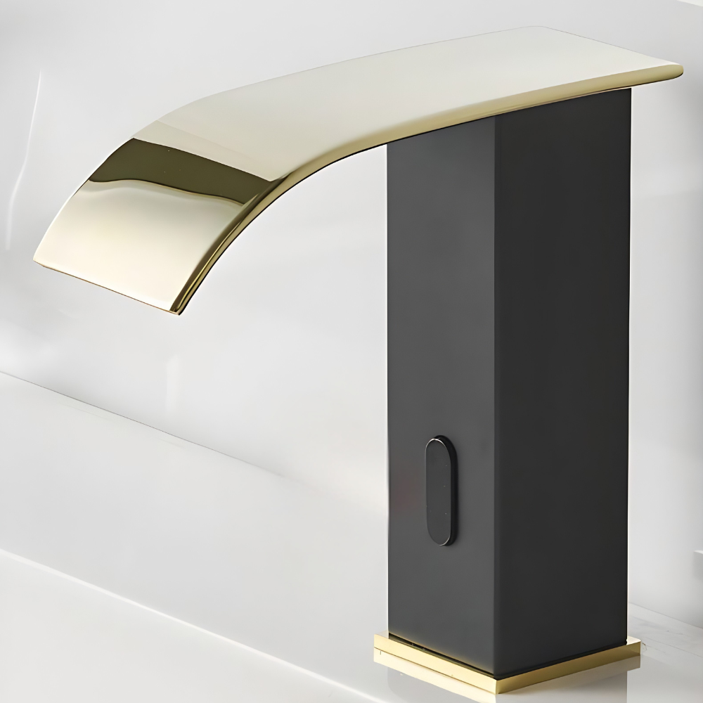 Eldrinn | Modern Arched Silhouette Automatic Motion Sensor Bathroom Sink Tap