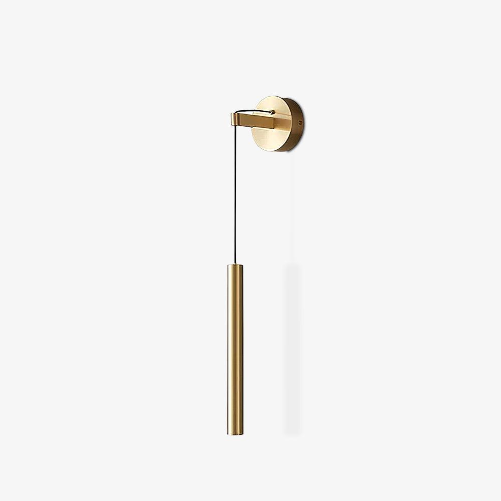 Albronix | Linear Brass Minimalist LED Architectural Wall Pendant Light