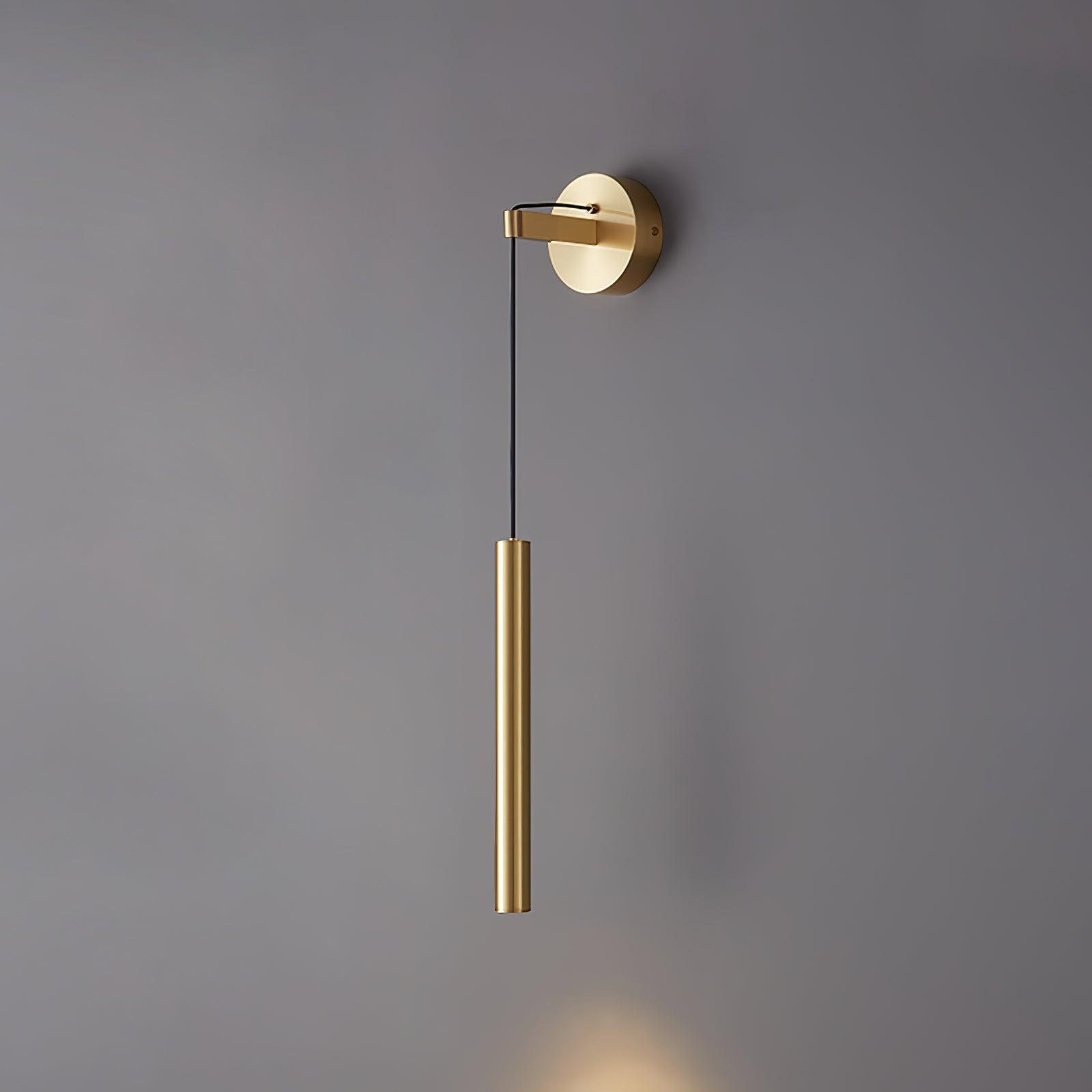 Albronix | Linear Brass Minimalist LED Architectural Wall Pendant Light