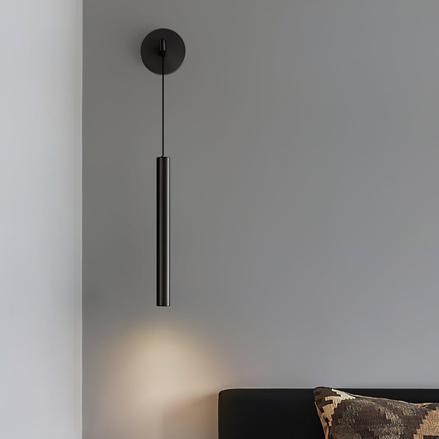 Albronix | Linear Brass Minimalist LED Architectural Wall Pendant Light