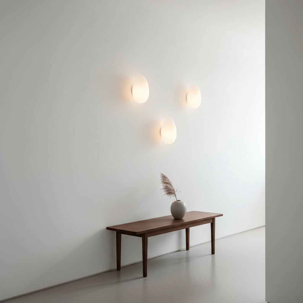 Caldrion | Hand Blown Glass Pebble Wall Light