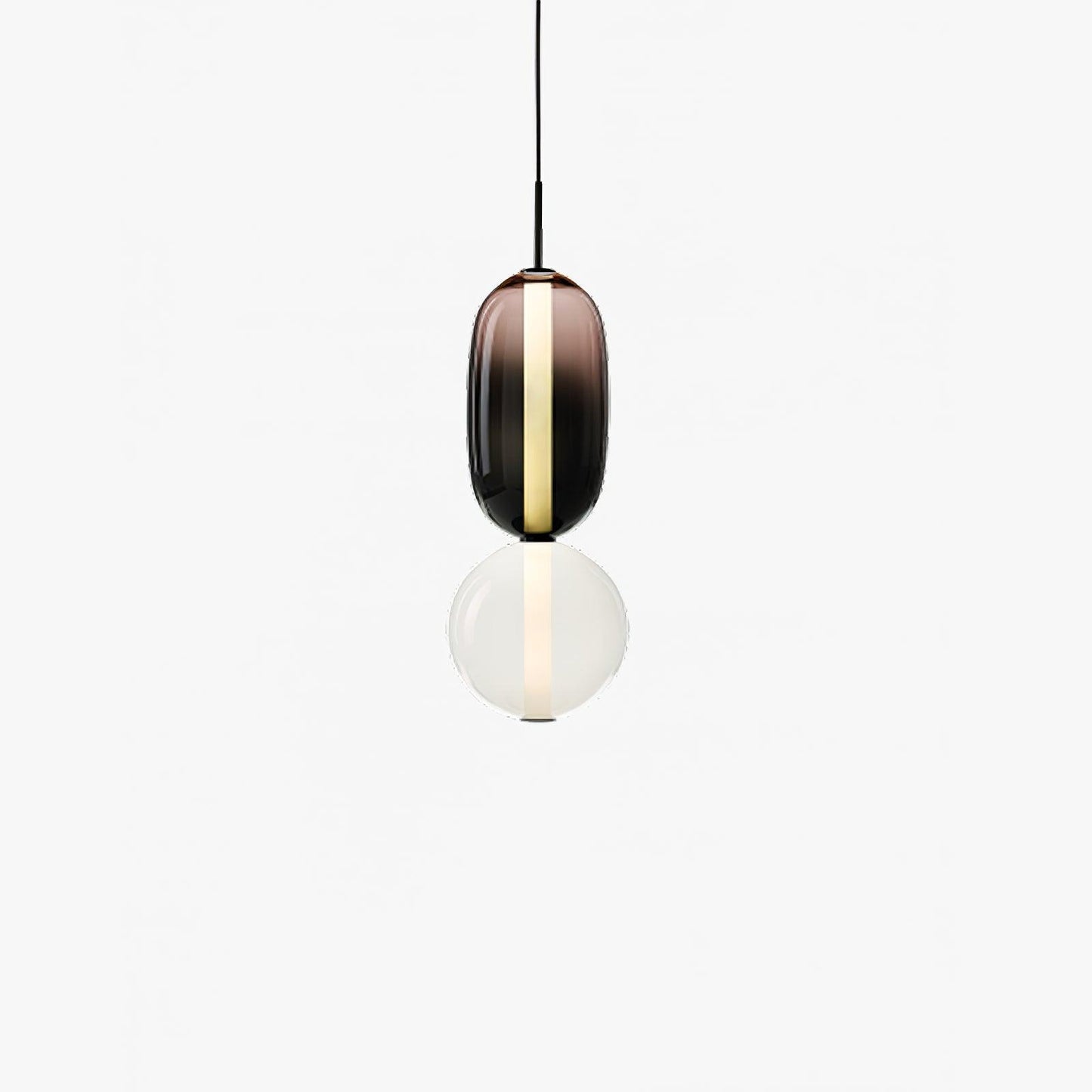 Nyxorise | Artisan Raindrop Cluster Glass Pendant Light