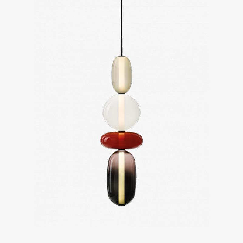 Nyxorise | Artisan Raindrop Cluster Glass Pendant Light