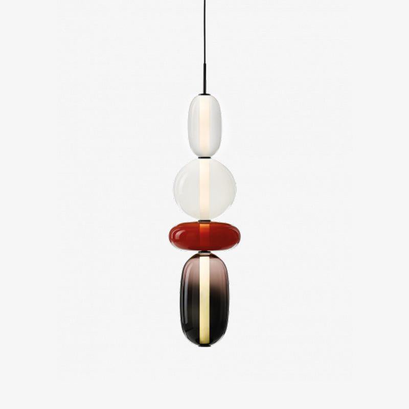 Nyxorise | Artisan Raindrop Cluster Glass Pendant Light