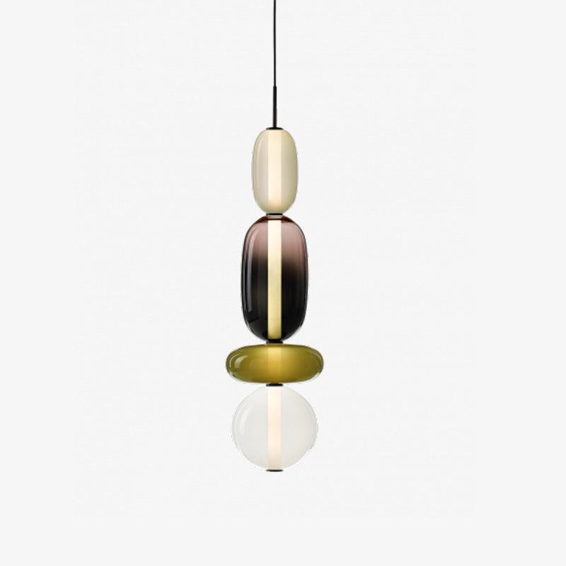 Nyxorise | Artisan Raindrop Cluster Glass Pendant Light